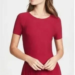 Theory pleated tee dress size small